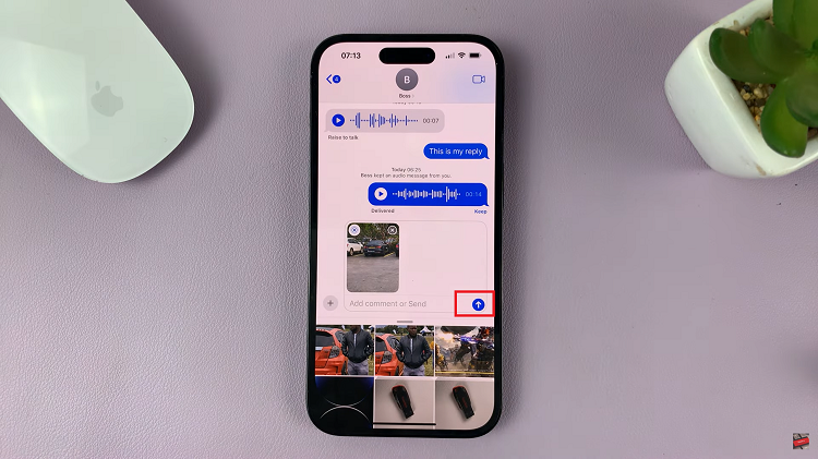 Send Photos & Videos In iMessage