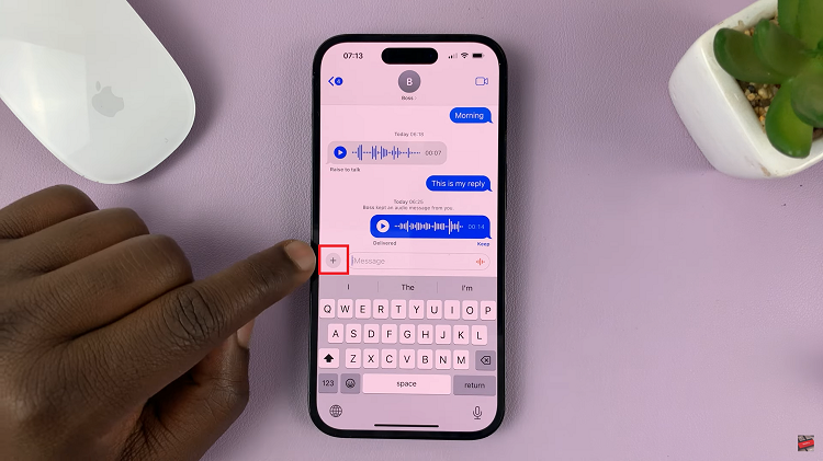 Send Photos & Videos In iMessage