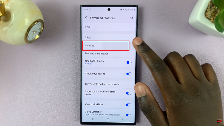 Set Side Key Double Press To Open Bixby On Samsung Galaxy S23