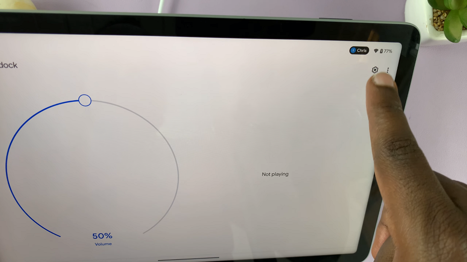 Rename Dock On Google Pixel Tablet