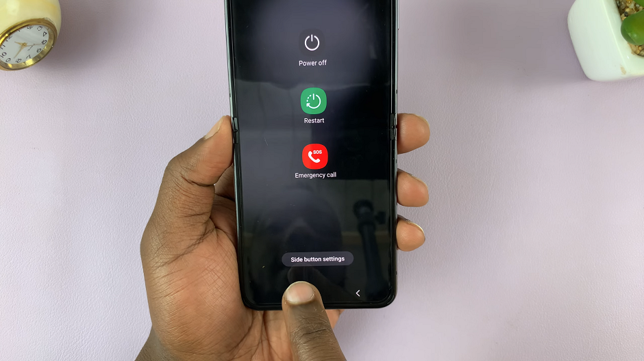 How To Set Side Key As Power Button On Samsung Galaxy Z Flip 5