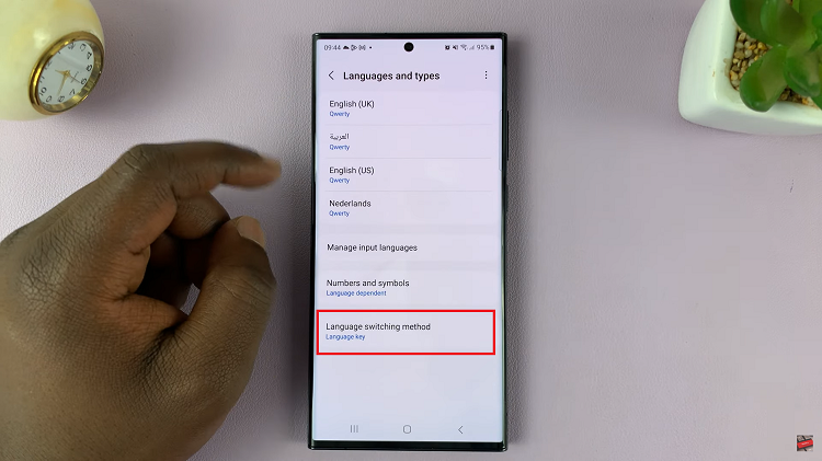 Switch Languages On Keyboard Of Samsung Galaxy S23