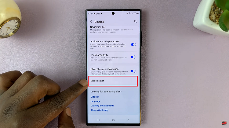 Turn Screen Saver ON & OFF On Samsung Galaxy