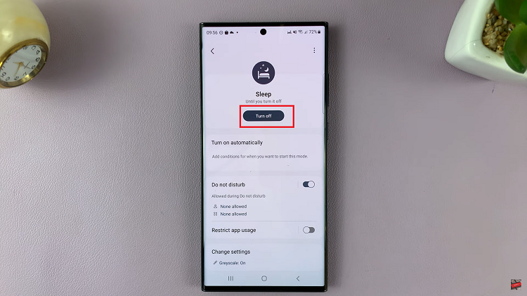 Turn Sleep Mode ON & OFF On Samsung Galaxy