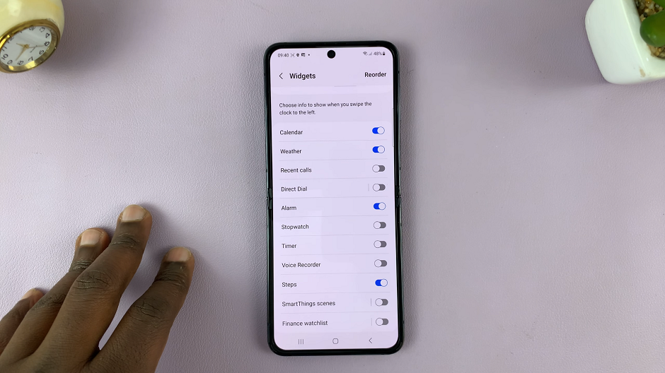 How To Add Cover Screen Widgets On Samsung Galaxy Z Flip 5