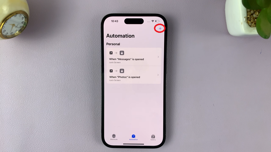How To Create a New Automation On Shortcuts App