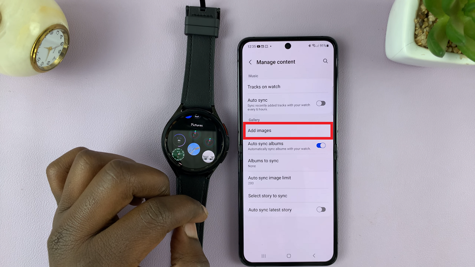 Add Images To Watch6 and Watch6 Classic