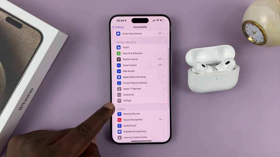 Enable Noise Cancellation With One AirPod On iPhone 15 & iPhone 15 Pro