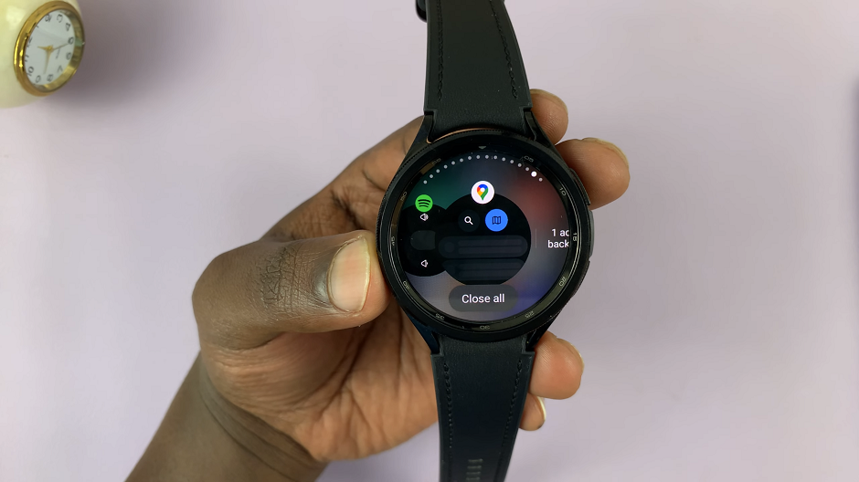 How To Close Apps On Samsung Galaxy Watch 6/6 Classic