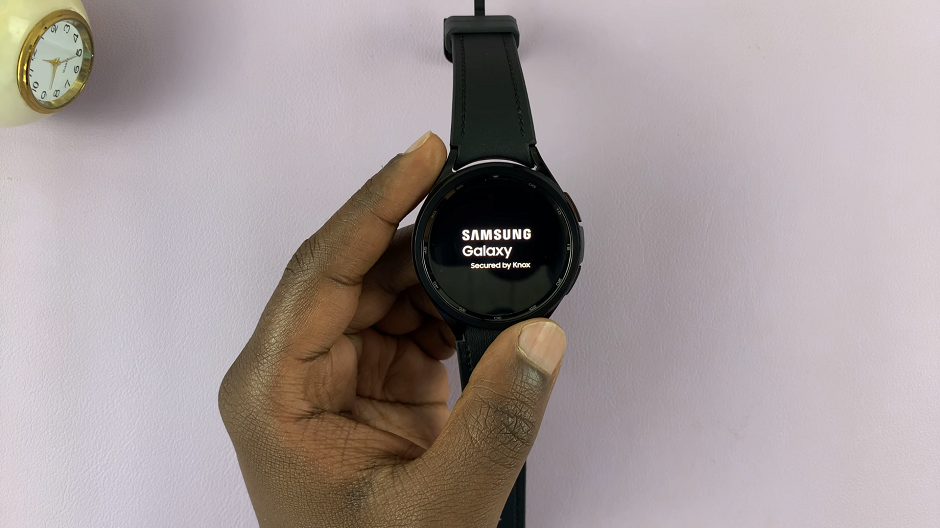 Turn ON Samsung Galaxy Watch 6/6 Classic
