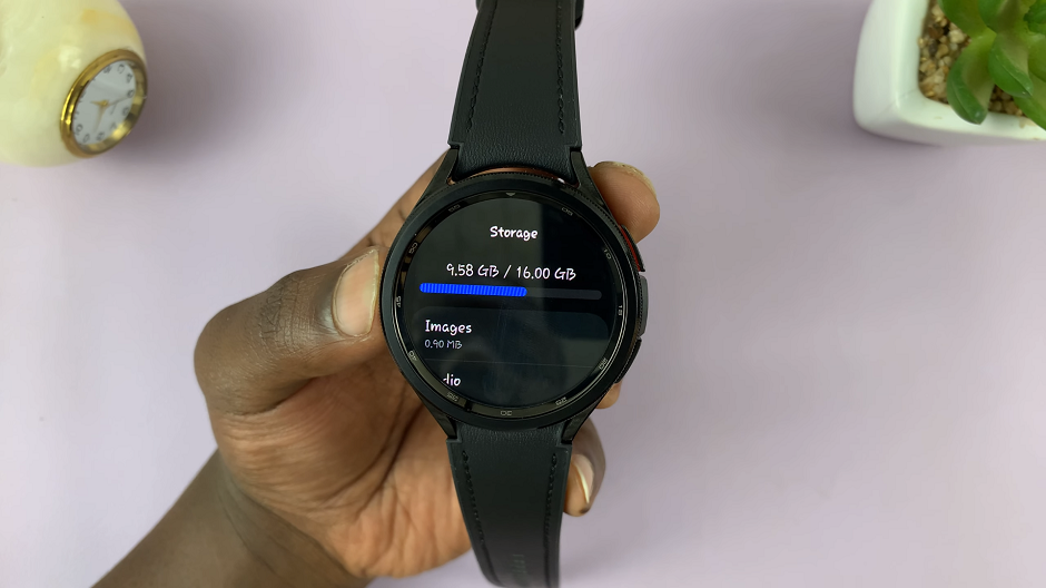 How To Check Available Storage Space On Samsung Galaxy Watch 6/6 Classic