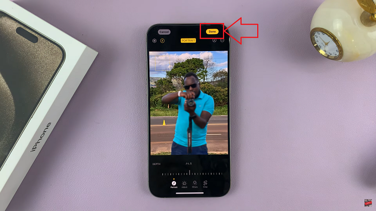 Change Focus In Portrait Photos On iPhone 15 & iPhone 15 Pro