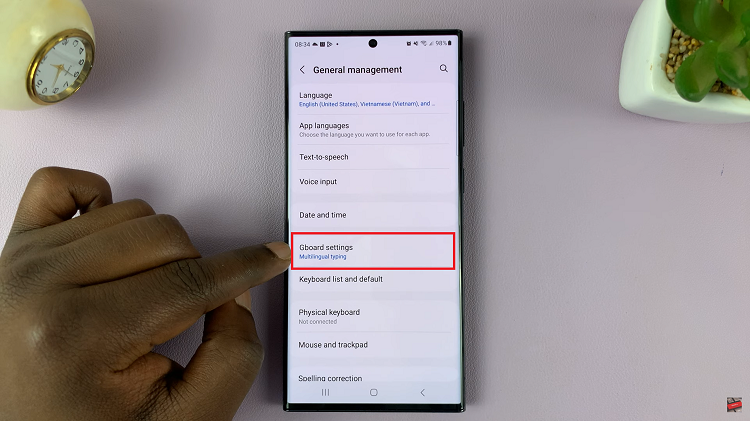 Change Keyboard Layout On Samsung Galaxy S23