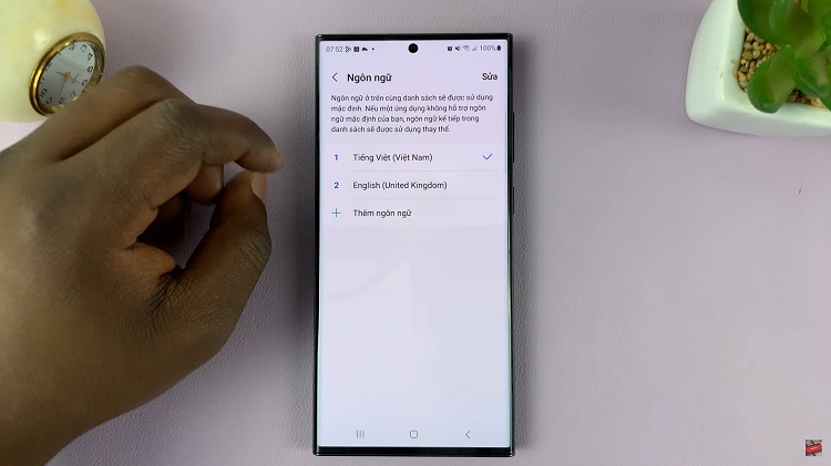 Change Language Back To English On Samsung Galaxy S23