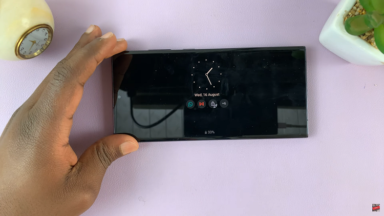 Change Screen Orientation Of Always ON Display For Samsung Galaxy S23