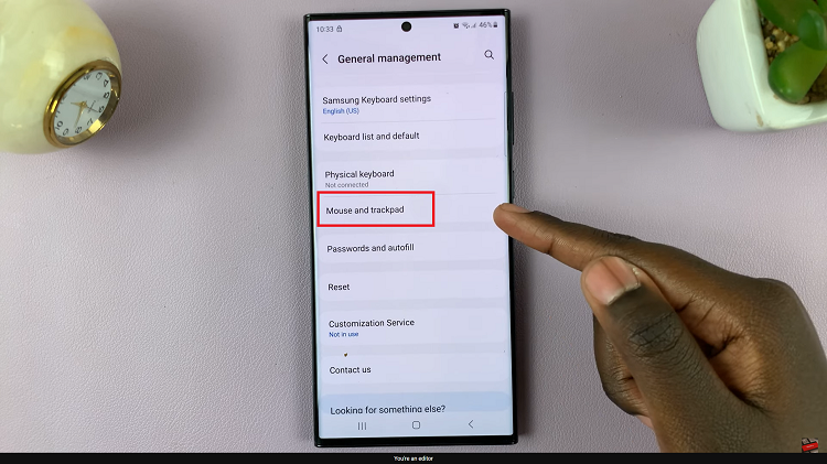 Change The Wheel Scrolling Speed For Mouse On Samsung Galaxy S23