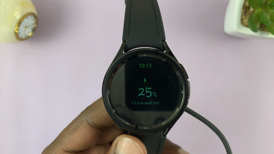 Enable 'Show Charging Information' On Samsung Galaxy Watch 6/6 Classic