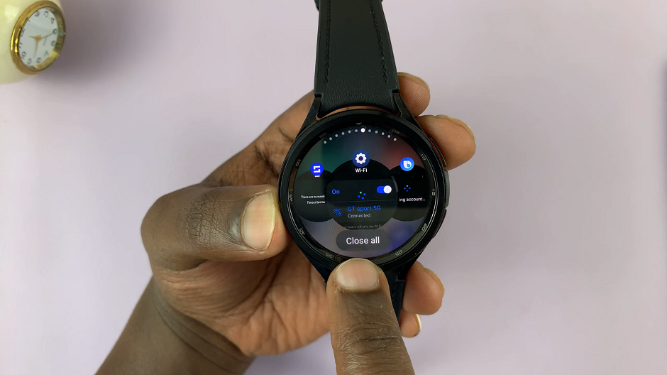 Close Background Running Apps On Samsung Galaxy Watch 6/6 Classic