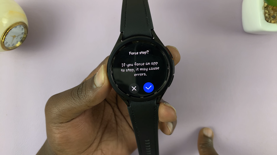 How To Force Stop Apps On Samsung Galaxy Watch 6/6 Classic