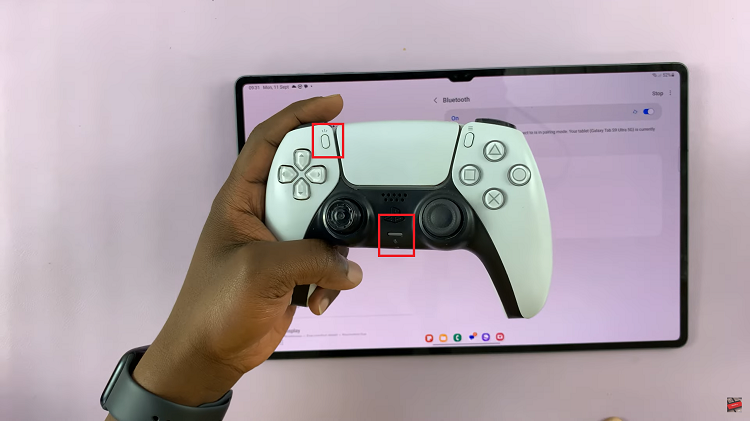 Connect PS5 Controller To Samsung Galaxy Tab S9