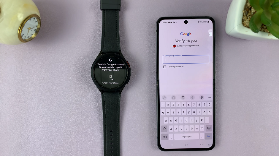 How To Add Google Account To Samsung Galaxy Watch 6/6 Classic