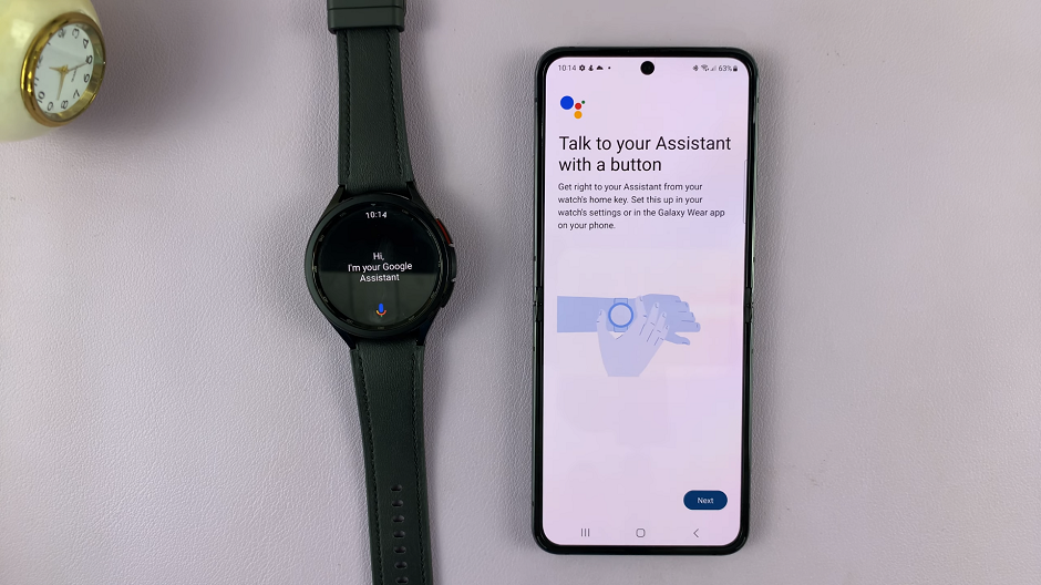 How To Set Up Home Button To Open Google Assistant On Samsung Galaxy Watch 6 / 6 Classic