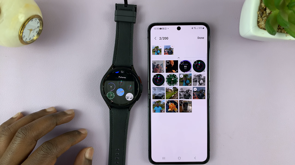 Transfer Photos From Phone To Samsung Galaxy Watch 6/6 Classic