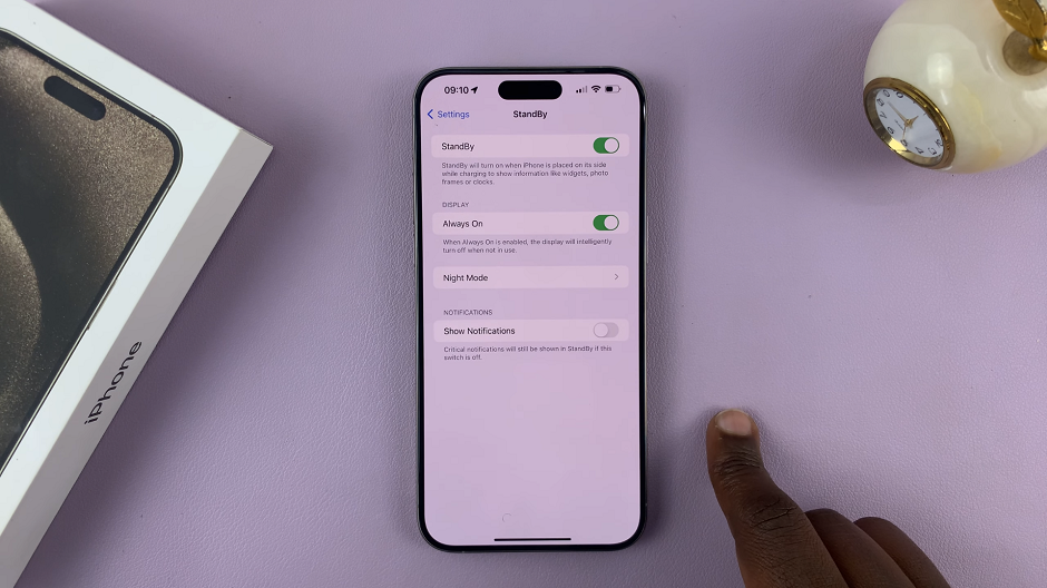 How To Disable Notifications In Standby Mode On iPhone 15 & 15 Pro