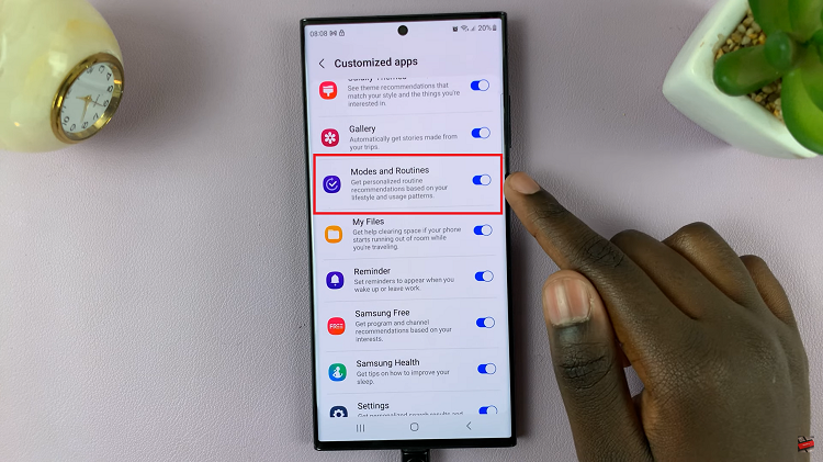 Enable & Disable Customized Modes and Routines On Samsung Galaxy S23