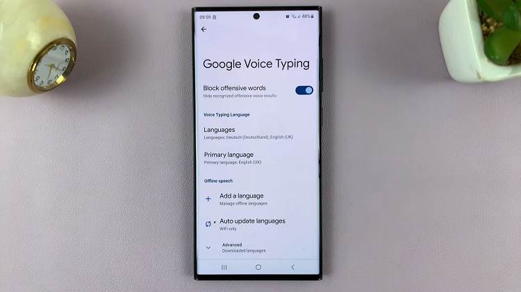 Enable & Disable Google Voice Typing On Samsung Galaxy S23