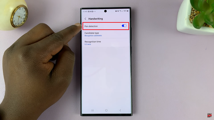 Enable & Disable Keyboard PEN Detection On Samsung Galaxy S23 Ultra