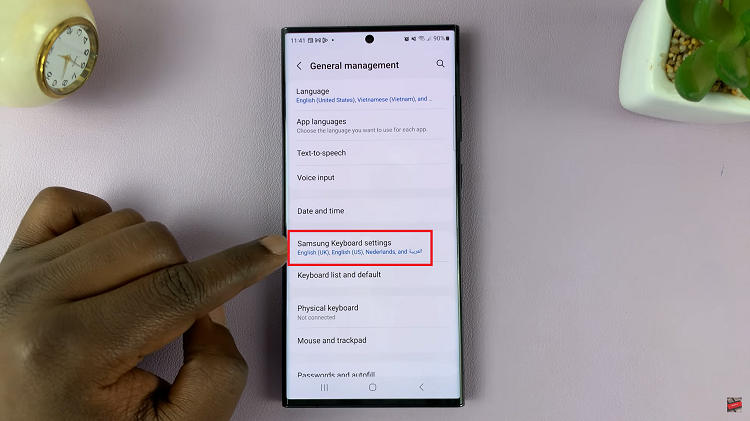 Enable & Disable Keyboard PEN Detection On Samsung Galaxy S23 Ultra