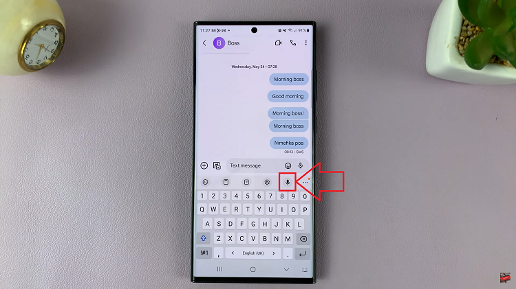 Enable Voice Input Speech To Text On Keyboard On Samsung Galaxy S23