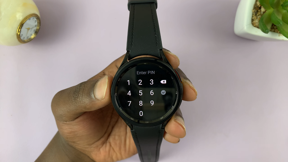 How To Change Lock Screen PIN On Samsung Galaxy Watch 6/6 Classic