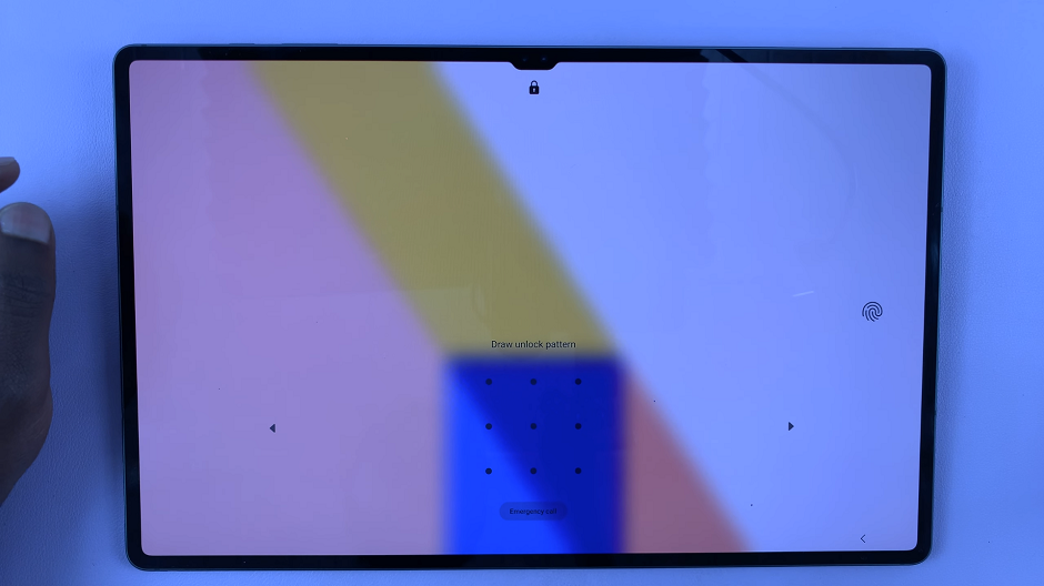 Fingerprint Password On Samsung Galaxy Tab S9 Series