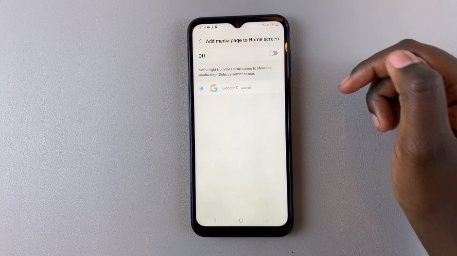 How To Remove Google Discover Page On Home Screen Of Samsung Galaxy A14