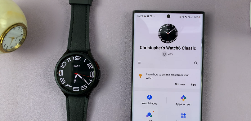 Samsung Galaxy Wearable App