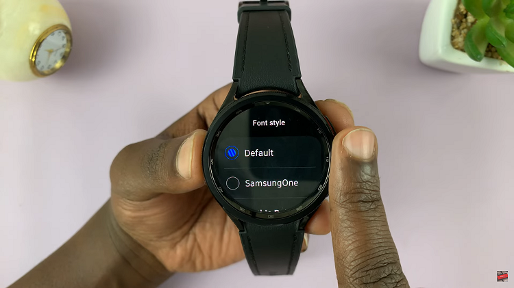 How To Change Font Size & Style On Samsung Galaxy Watch 6