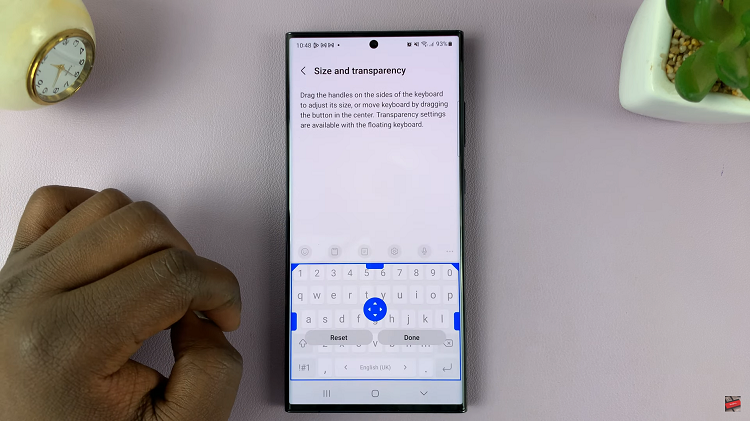 How To Change Keyboard Size On Samsung Galaxy S23s