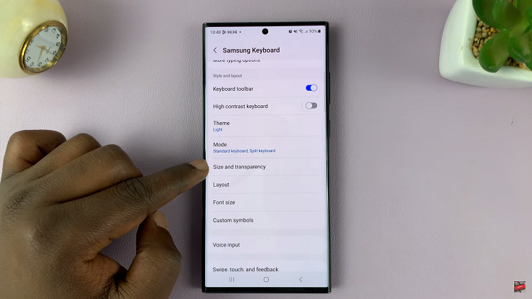 How To Change Keyboard Size On Samsung Galaxy S23s