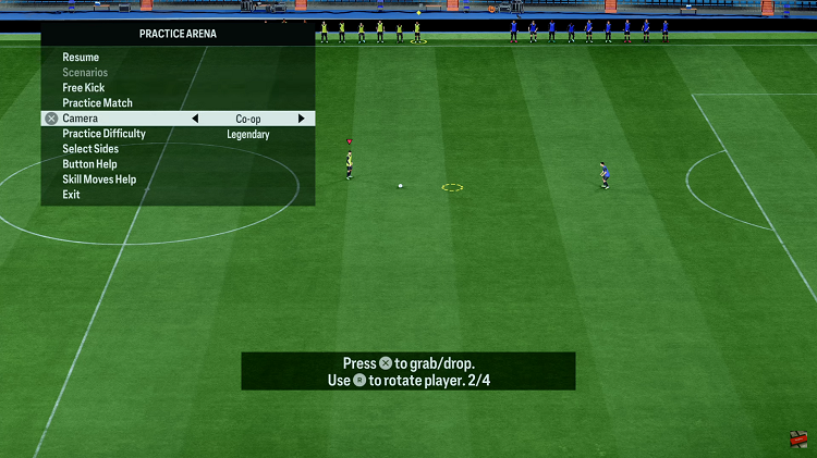 How To Change Practice Arena Camera On EA Sports FC 24