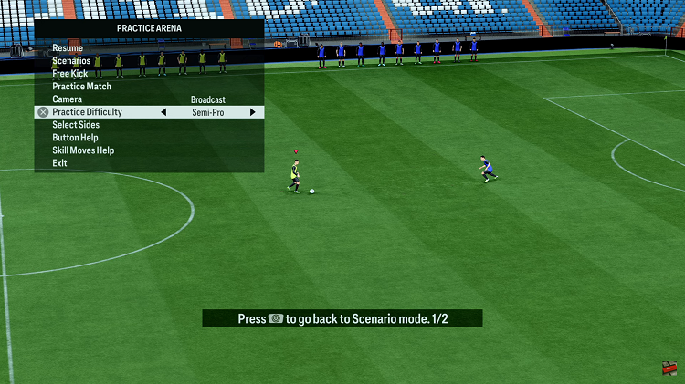 How To Change Practice Arena Difficulty On EA Sports FC 24