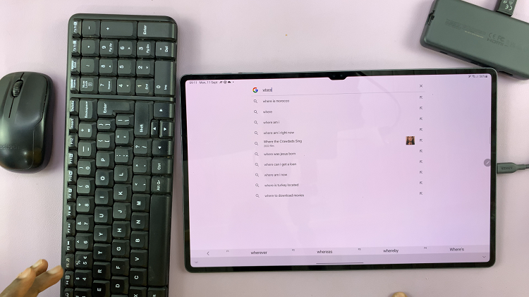 How To Connect Wireless Mouse & Keyboard To Samsung Galaxy Tab S9 Ultra