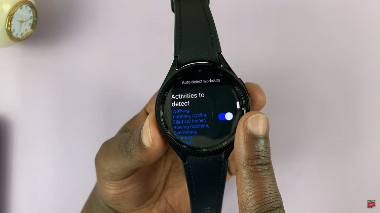 How To Disable Automatic Workout Detection On Samsung Galaxy Watch 6