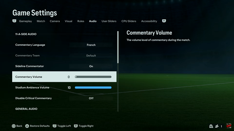 How To Disable Commentary On EA Sports FC 24