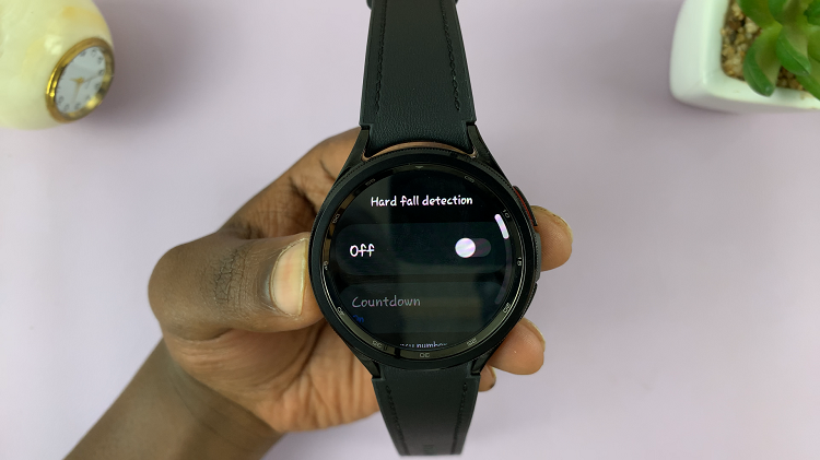 How To Enable & Disable Hard Fall Detection On Samsung Galaxy Watch 6 6 Classic