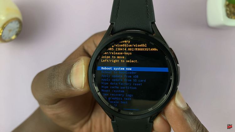 How To Enter Recovery Mode On Samsung Galaxy Watch 6