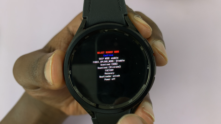 How To Hard Reset Samsung Galaxy Watch 6