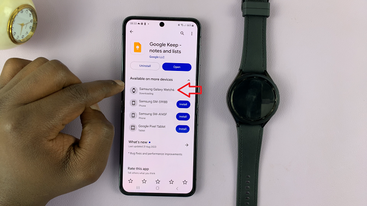 How To Install Applications On Samsung Galaxy Watch 6  6 Classic