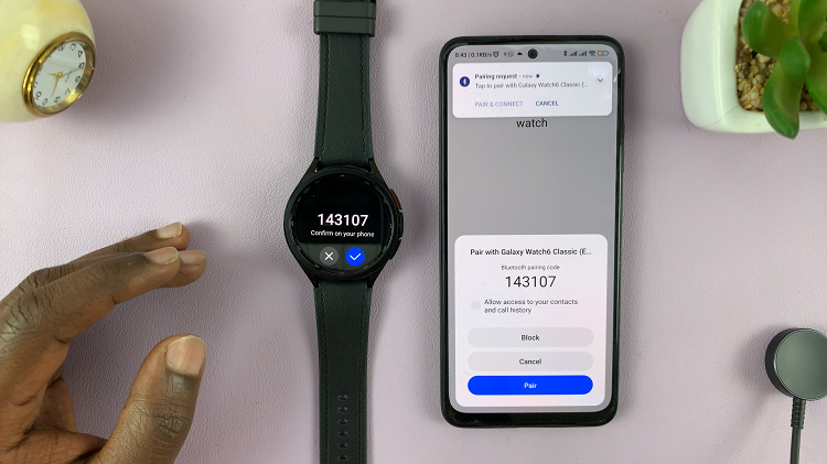 How To Pair Samsung Galaxy Watch 6 6 Classic With Android